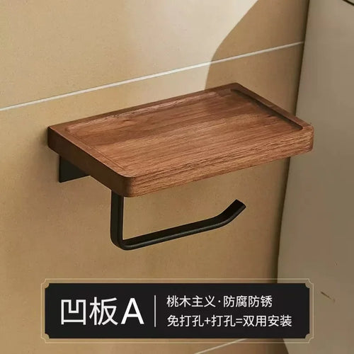 ensemble de quincaillerie en bois pour salle de bain - vue 8 sur 18