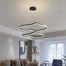 Lustre anneaux déformés design panochas pour intérieur