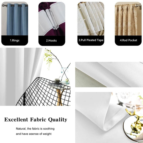 rideau occultant sur mesure extra long style moderne - vue 6 sur 9