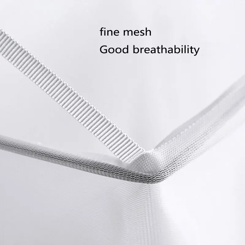 panier à linge mural sans perforation en tissu uni - vue 4 sur 7