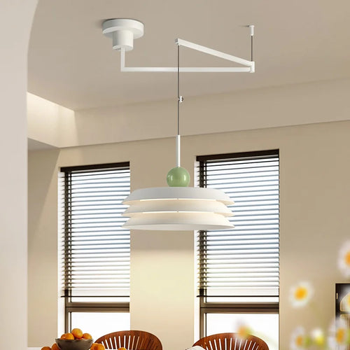 Suspension nordique led décoration maison éclairage intérieur - vue 6 sur 18