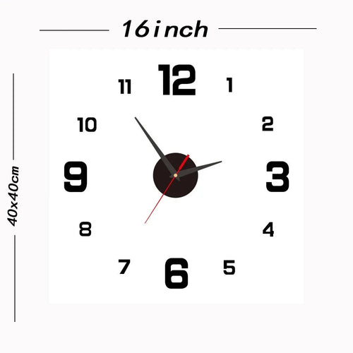horloge murale silencieuse à piles design moderne pour tous les espaces