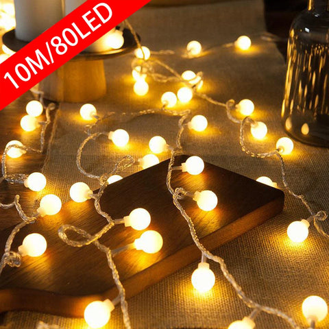 Guirlande Lumineuse 100 LED 12 Mètres – IP65 étanche Pour Intérieur Et Extérieur | Déco Noël, Jardin, Fête Avec Télécommande - 9