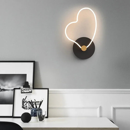 applique murale led moderne style nordique simple décoratif - vue 3 sur 14
