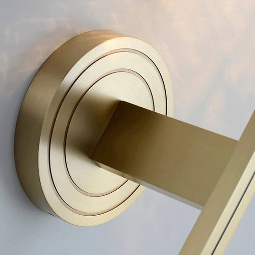 applique murale en cristal et cuivre design créatif moderne - vue 5 sur 6
