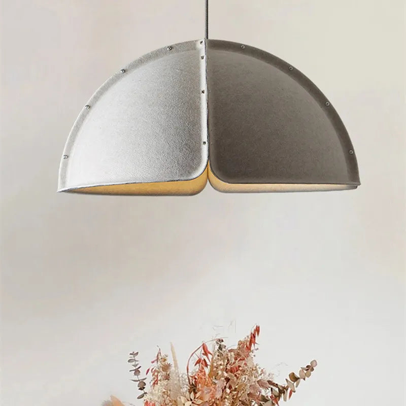 Suspension Éclairage acoustique feutre postmoderne minimaliste design pour salon chambre salle à manger suspension