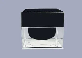 pot en acrylique carré rechargeable pour crème cosmétique - vue 19 sur 28