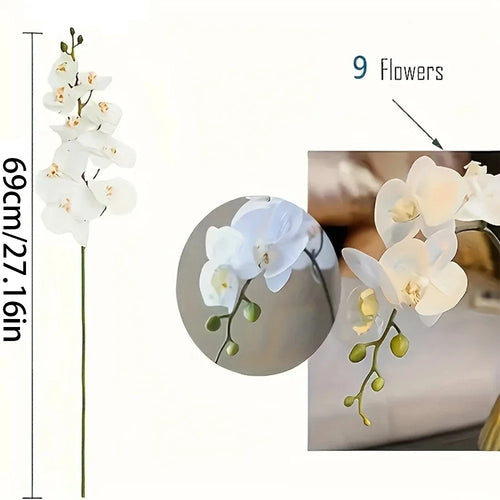 branches de fleurs artificielles orchidées pour décoration et événements - vue 6 sur 11