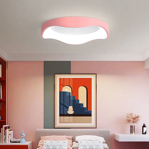 plafonnier led nuages acryliques éclairage intérieur moderne réglable - vue 4 sur 15