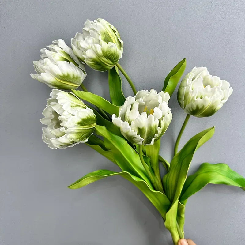 fleurs artificielles tulipes pour décoration festive et vacances
