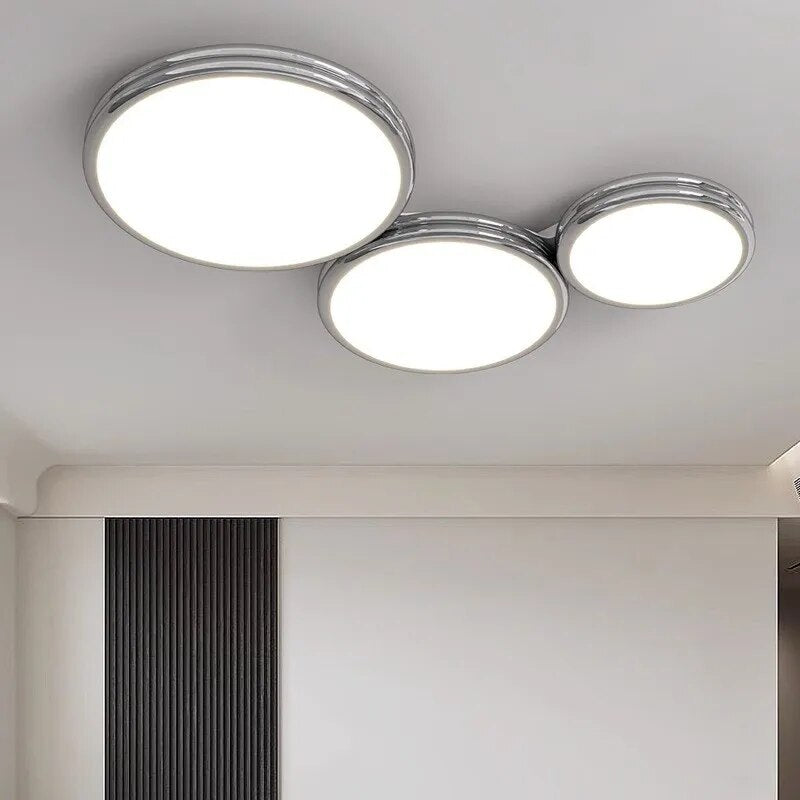 Luxueux plafonnier LED Macaron soin de la vue maison