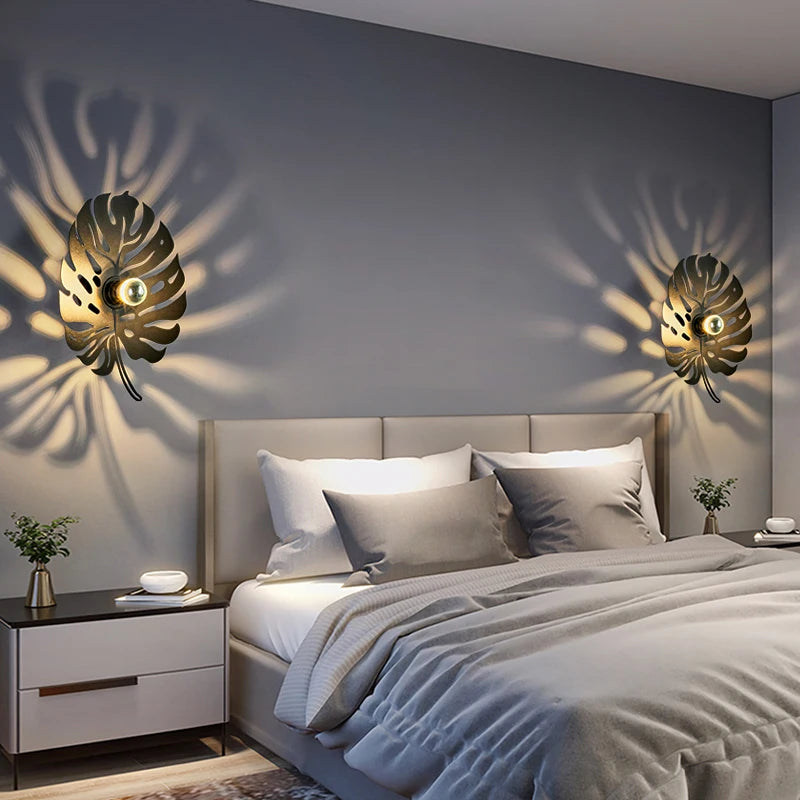 applique murale nordique en fer à led décorative pour intérieur élégant - vue 4 sur 20