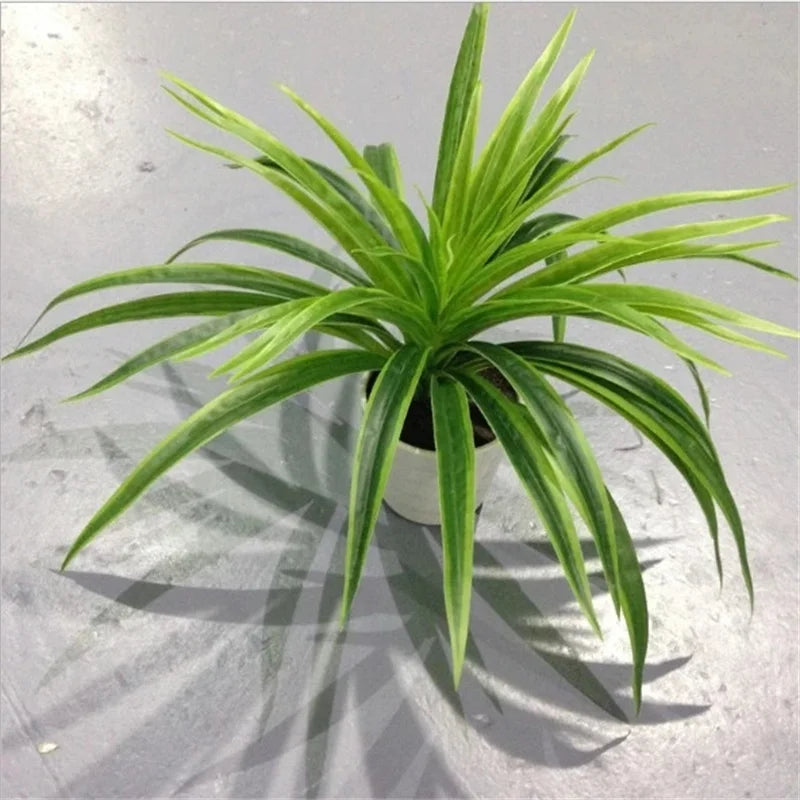 plantes artificielles chlorophytum décoratives pour intérieur sans pot - vue 3 sur 12
