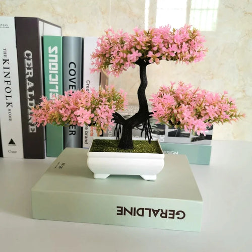 plantes artificielles bonsaï en pot pour décoration intérieure et événements - vue 6 sur 7