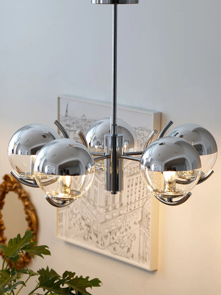 lustre bulle led éclairage intérieur décoratif de luxe
