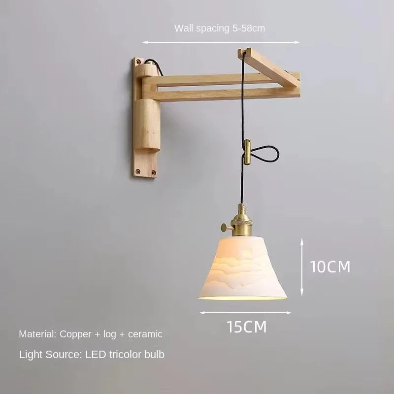 applique murale extensible en cuivre design élégant pour divers espaces - vue 19 sur 23