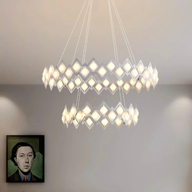 Lustre Maison Deco Vintage Suspension - vue 6 sur 12