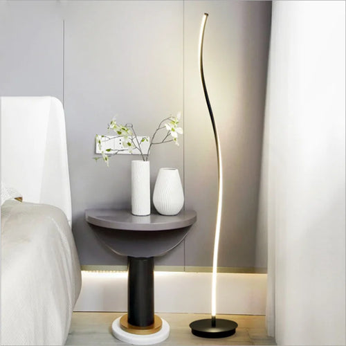 lampadaires led silice gel salon étude - vue 5 sur 8
