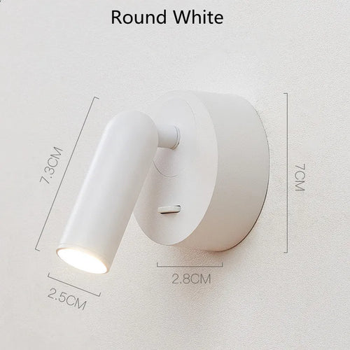 applique murale led moderne rotative pour décoration intérieure - vue 16 sur 20