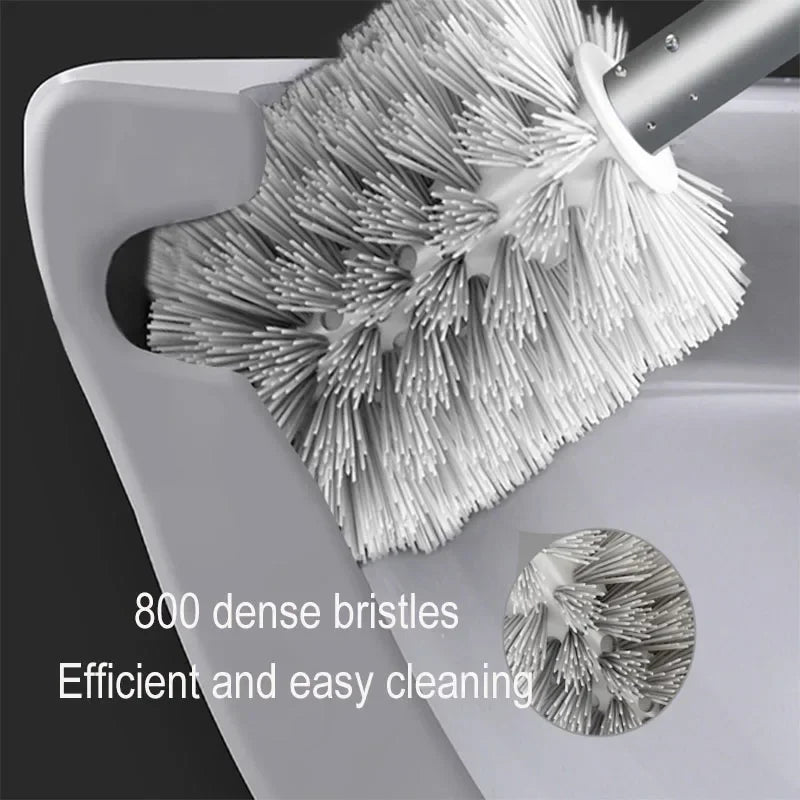 brosse murale en aluminium sans perforation pour nettoyage efficace