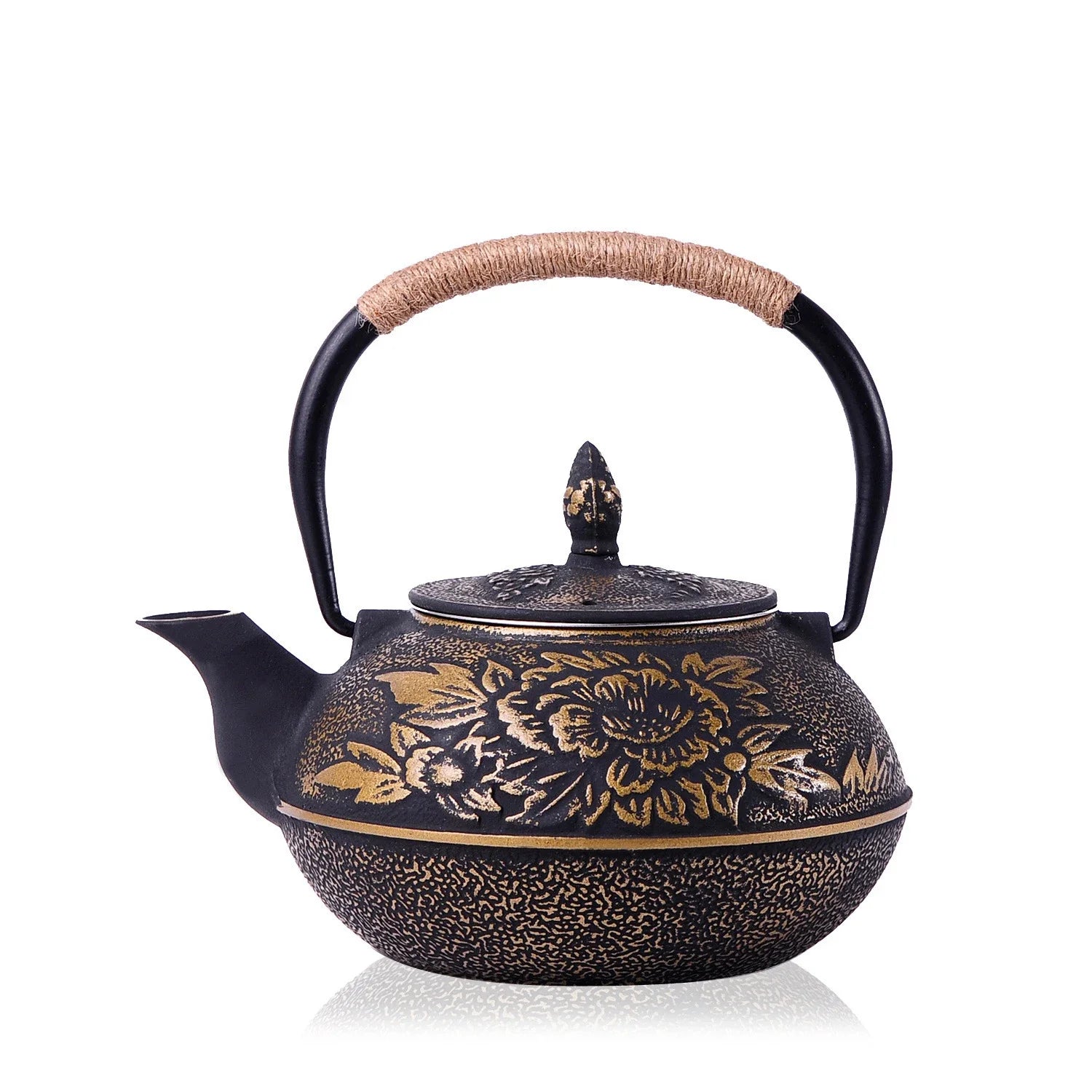 Théière japonaise en fonte avec infuseur maille 750ml - vue 2 sur 7