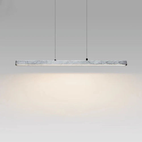 lustre led en marbre massif à intensité variable - vue 2 sur 11