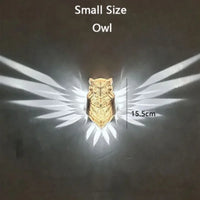 applique murale led hibou aigle décoration créative pour la maison