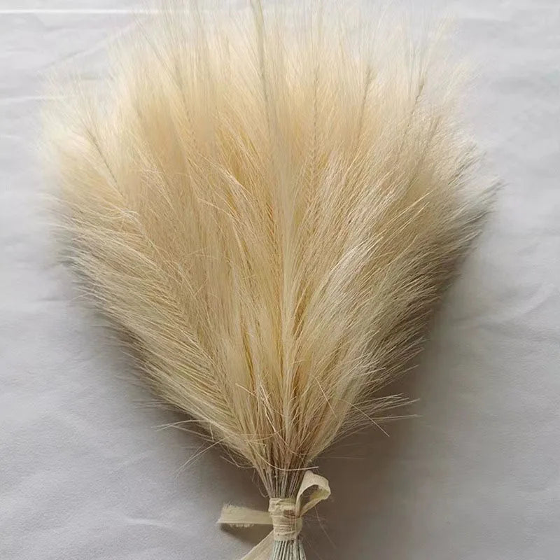 fleurs artificielles herbe de pampa pour décoration intérieure et fêtes - vue 17 sur 20