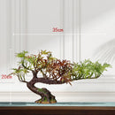 décoration intérieure faux arbre bonsaï style chinois pour un paysage apaisant