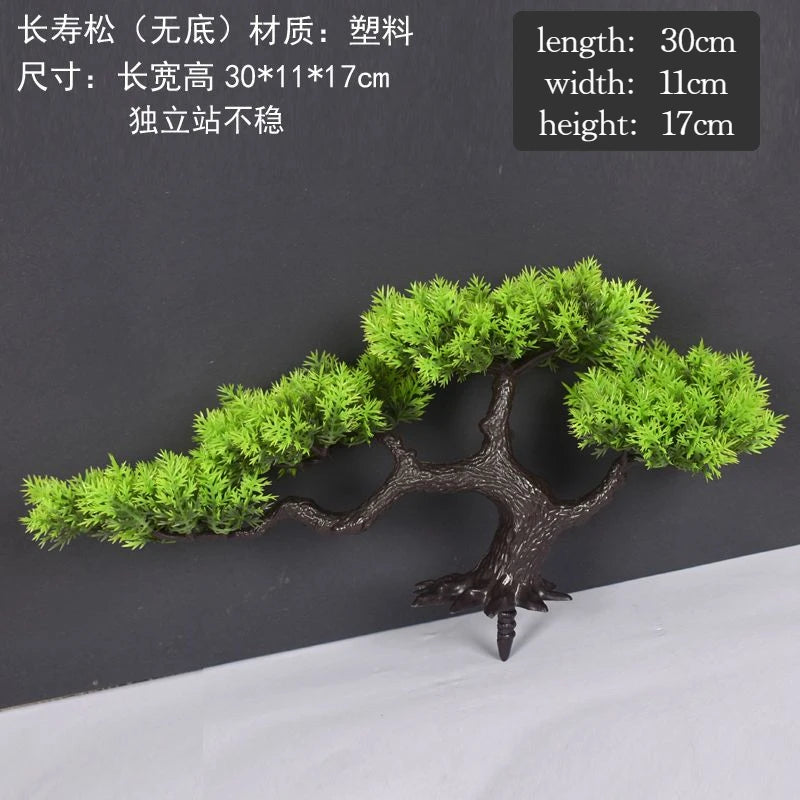 plante artificielle bonsaï en plastique pour décoration intérieure - vue 7 sur 41