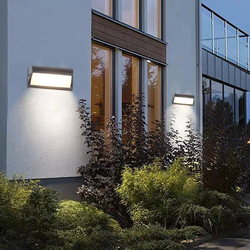 applique murale extérieure étanche éclairage créatif moderne - vue 5 sur 10