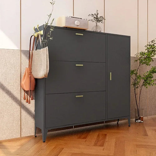 meuble à chaussures ouvert pour un rangement esthétique et pratique - vue 3 sur 8