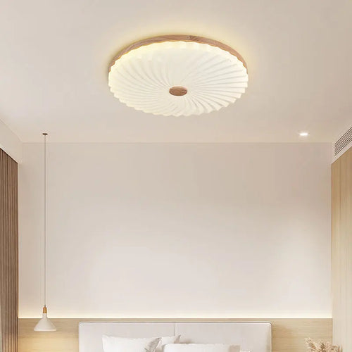 plafonnier en bois et led pour décoration intérieure moderne - vue 4 sur 10