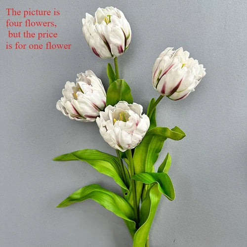 fleurs artificielles tulipes pour décoration festive et vacances - vue 8 sur 11