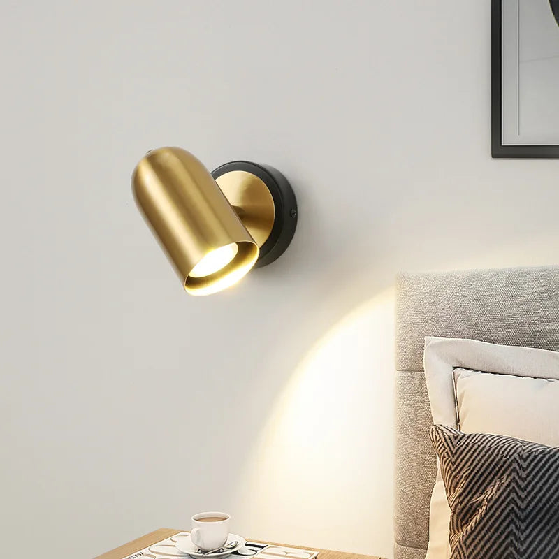 applique murale led nordique moderne angle réglable luminaire décoratif d'intérieur - vue 3 sur 9