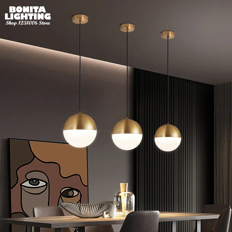 suspension nordique en verre à carreaux pour décoration moderne - vue 3 sur 12