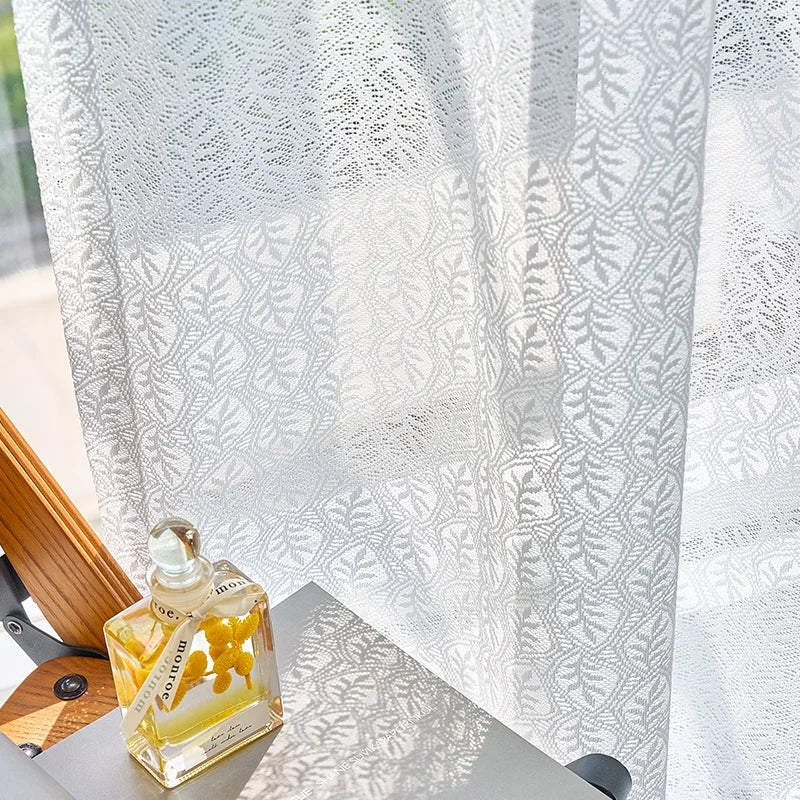 Voilage dentelle style classique léger pour salon chambre - vue 12 sur 12
