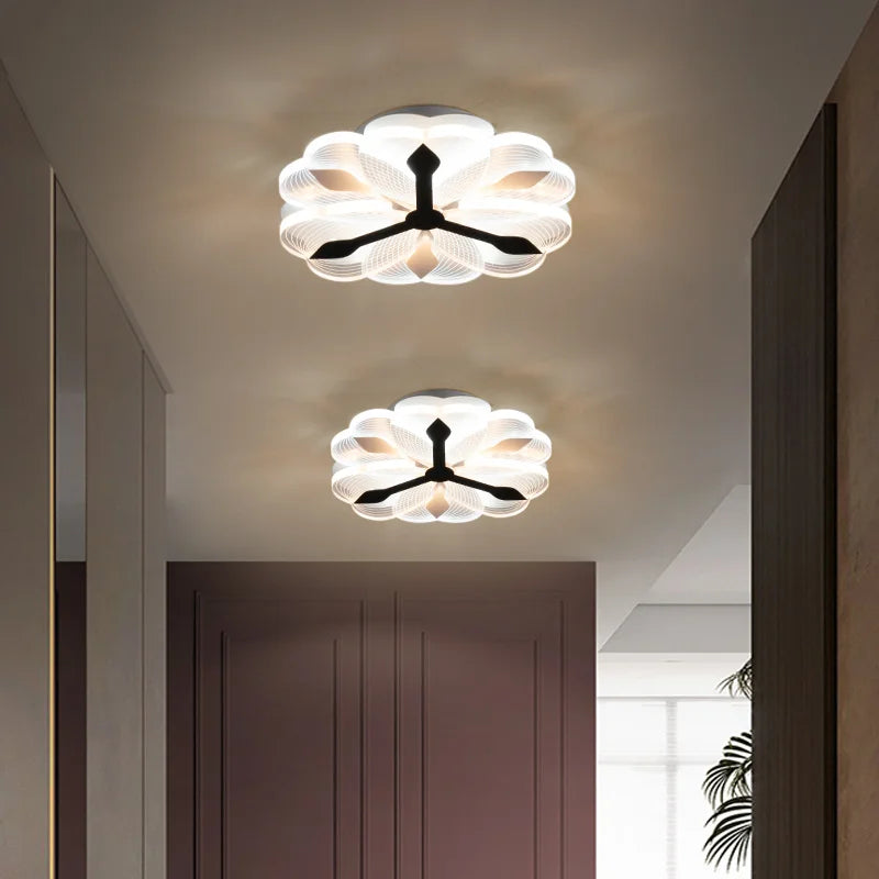 plafonnier led moderne en acrylique pour décoration intérieure - vue 6 sur 10