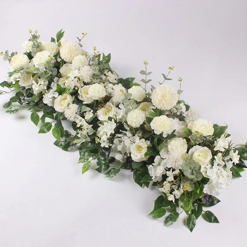décoration murale fleurs artificielles pour mariage et événements - vue 8 sur 12