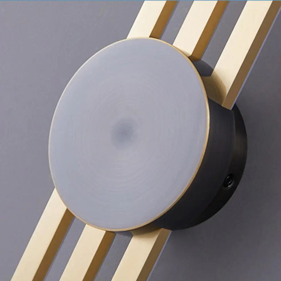 applique murale led minimaliste en laiton pour restaurant et allée - vue 6 sur 18