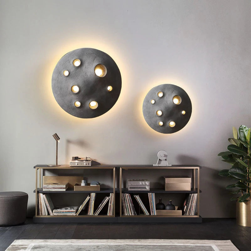 Applique murale LED imperméable moderne Wabi Sabi - vue 4 sur 7