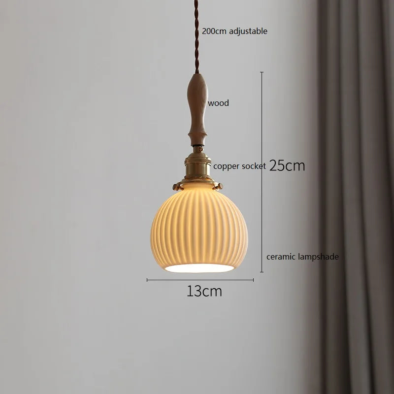Suspension fleur en céramique moderne - vue 18 sur 30