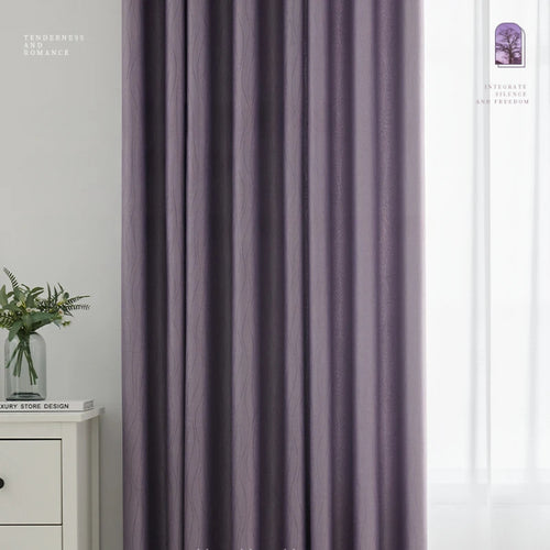 Rideau occultant style français pour salon chambre balcon - vue 6 sur 18