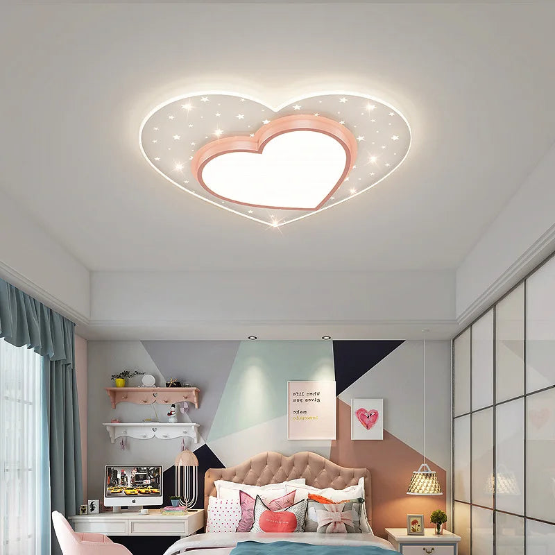 plafonnier ciel étoilé pour chambre d'enfant décoration nordique chaleureuse - vue 5 sur 12
