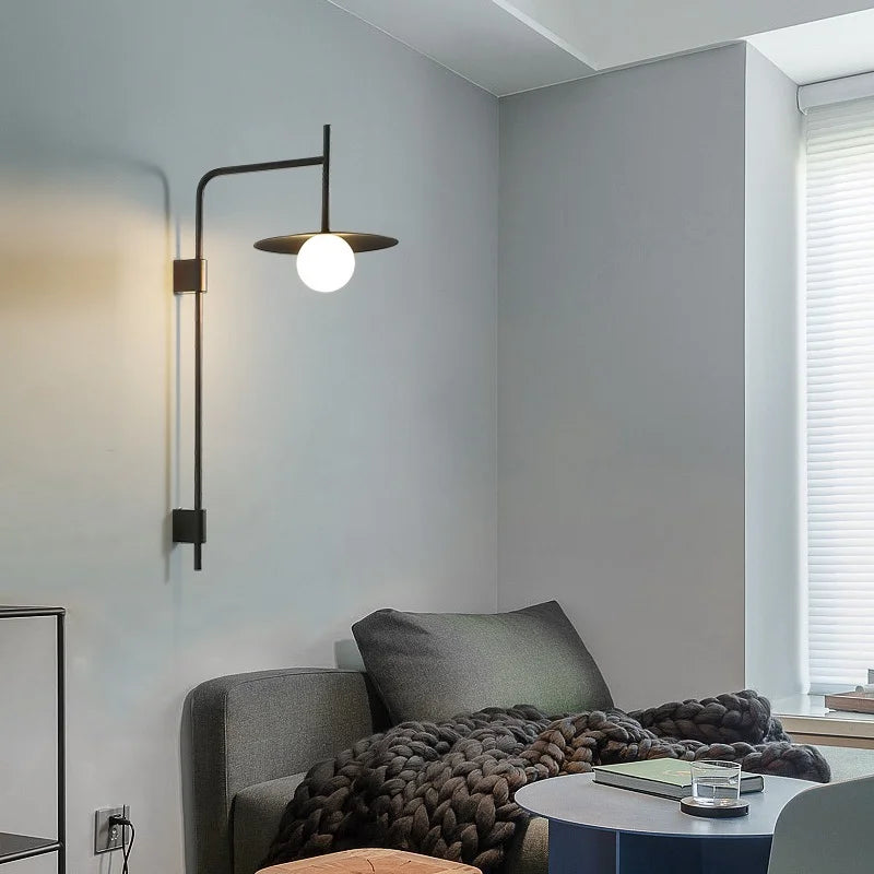 applique murale à bras mobile led moderne intérieur - vue 3 sur 12