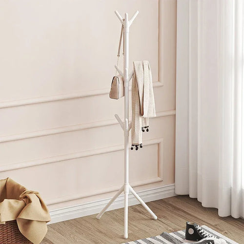porte-manteaux sur pied en forme de branche pratique et mobile - vue 2 sur 8