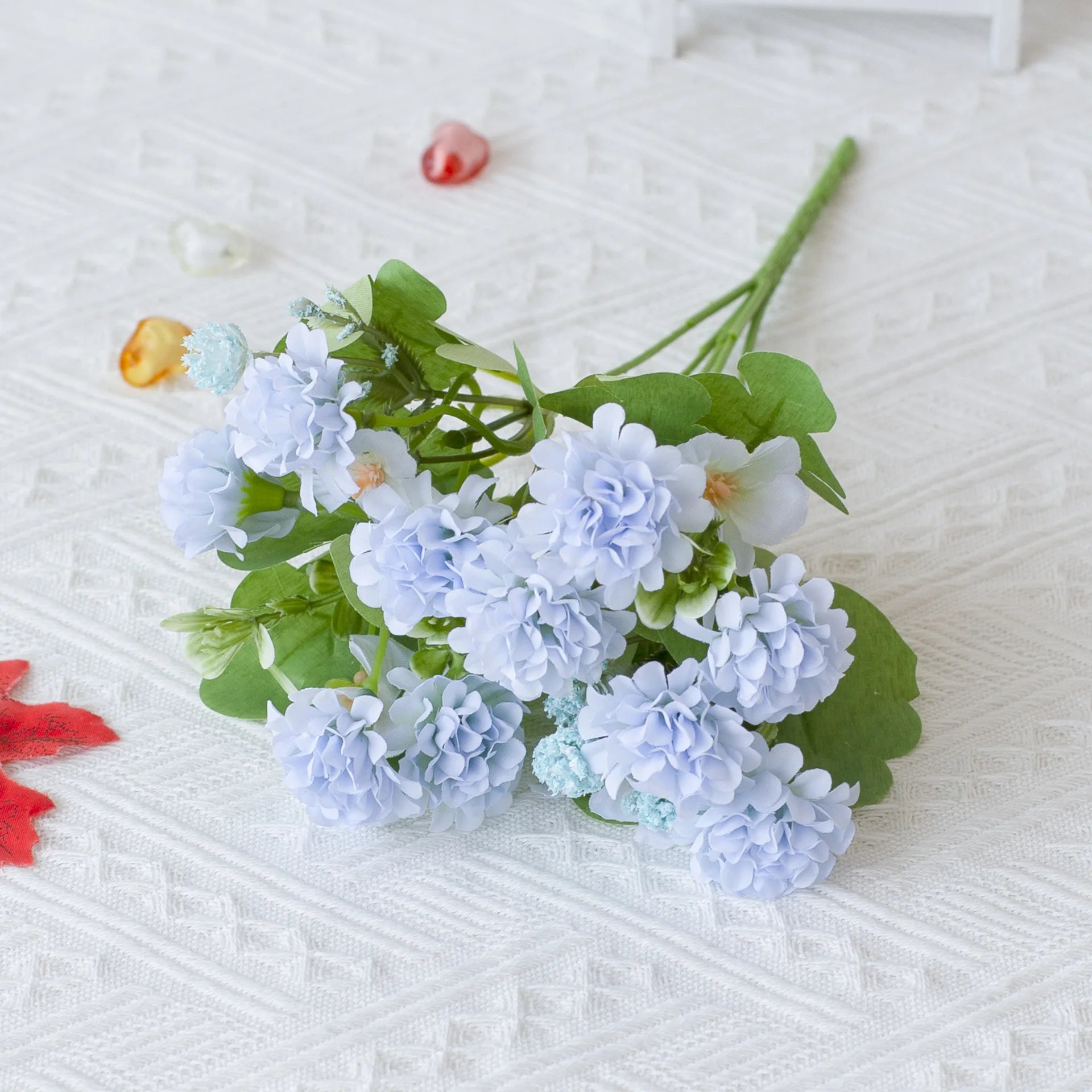 fleurs artificielles en soie pour mariage et décoration de jardin - vue 6 sur 8