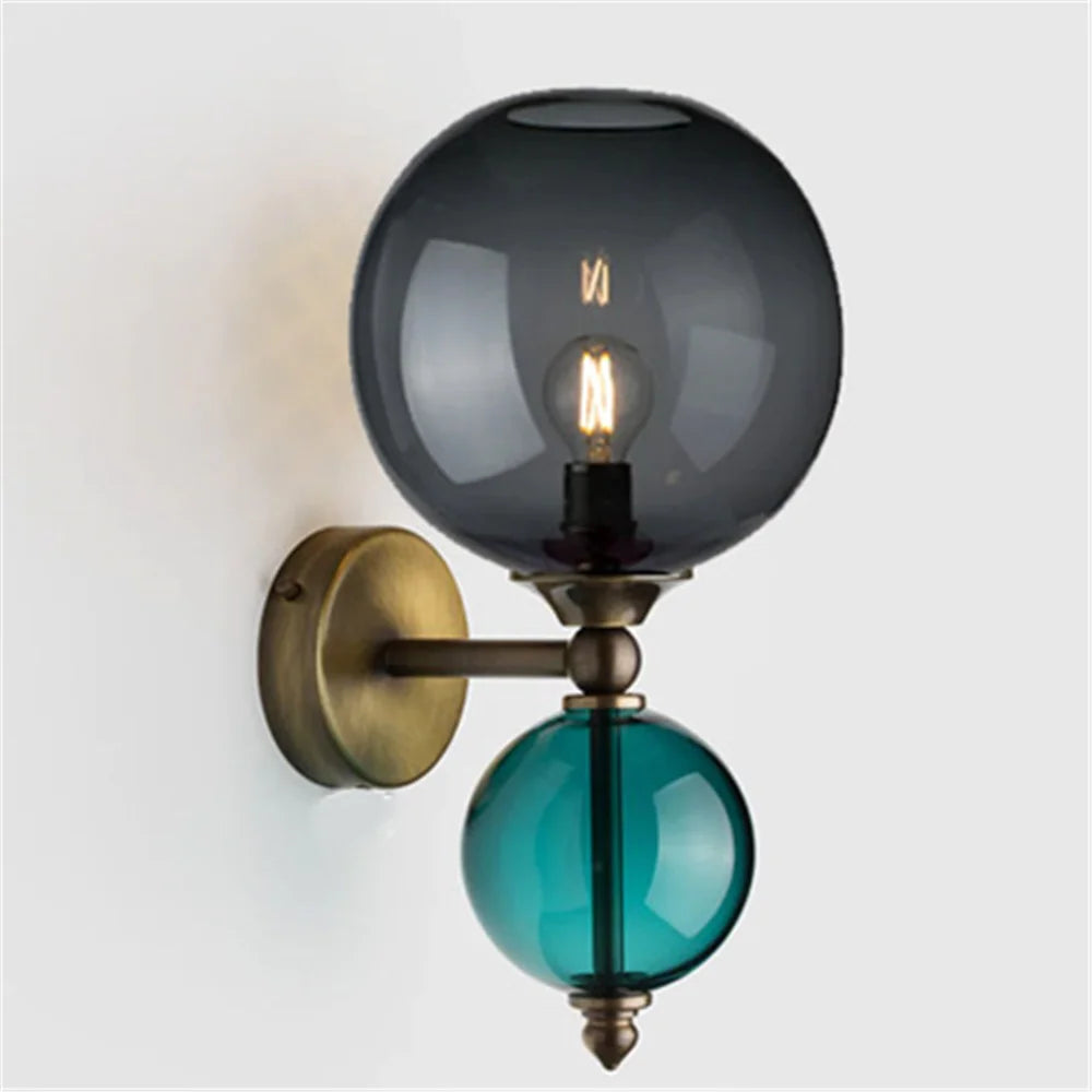 Applique murale LED en forme de bulle de verre - vue 9 sur 16