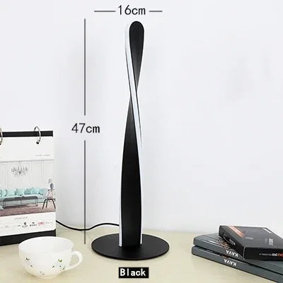 lampadaire rotatif créatif avec éclairage led super lumineux