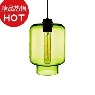 lustre suspendu moderne en verre transparent design élégant - vue 22 sur 28